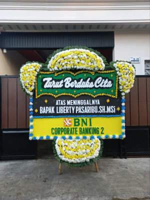 Papan Bunga Duka di Payakumbuh Utara
