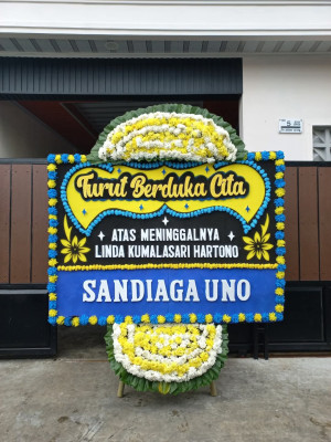 Papan Bunga Duka di Payakumbuh Utara