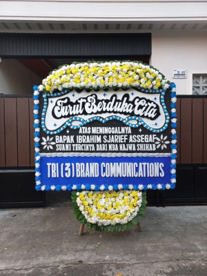 Papan Bunga Duka di Payakumbuh Utara